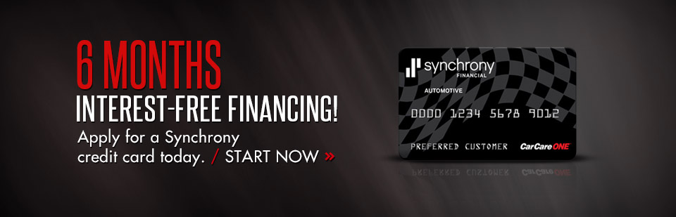 6 Months Interest-Free Financing from Synchrony